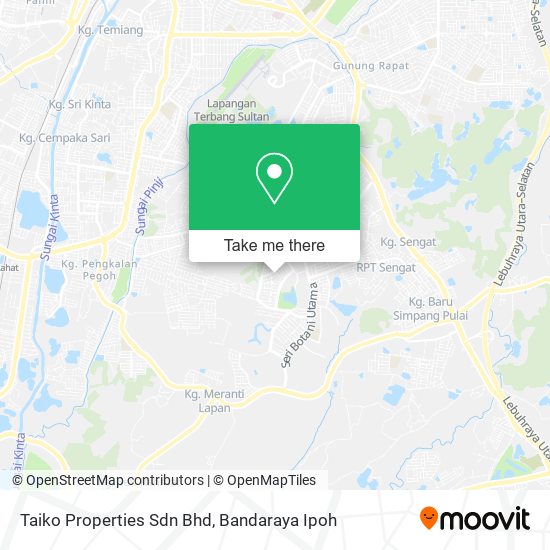 Taiko Properties Sdn Bhd map