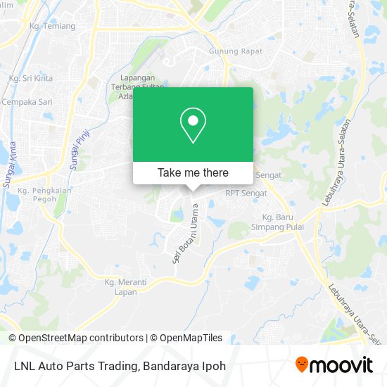 LNL Auto Parts Trading map