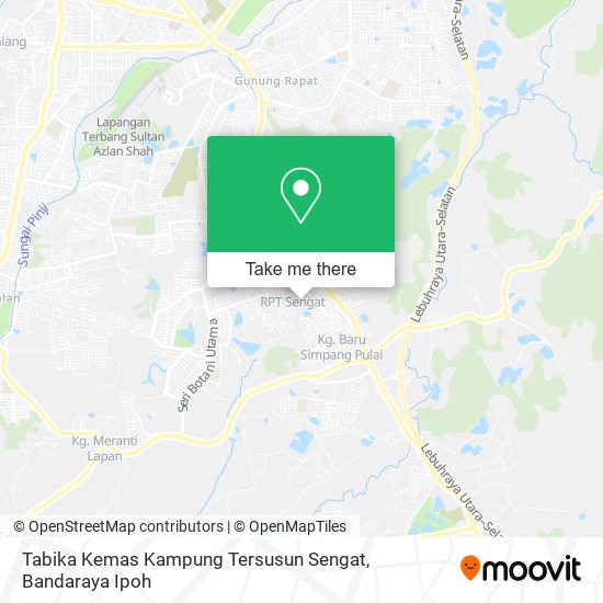 Peta Tabika Kemas Kampung Tersusun Sengat