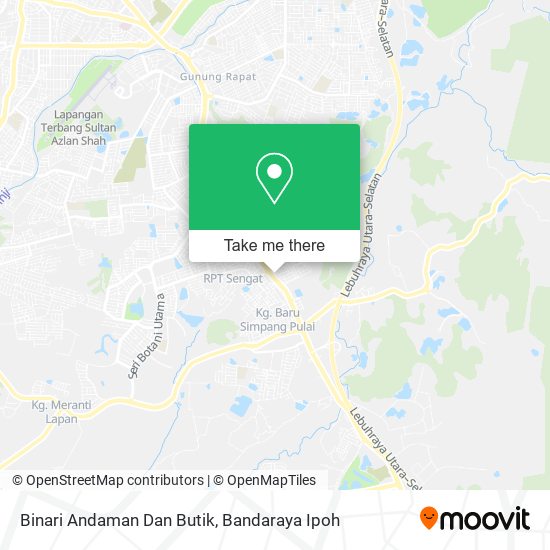 Binari Andaman Dan Butik map