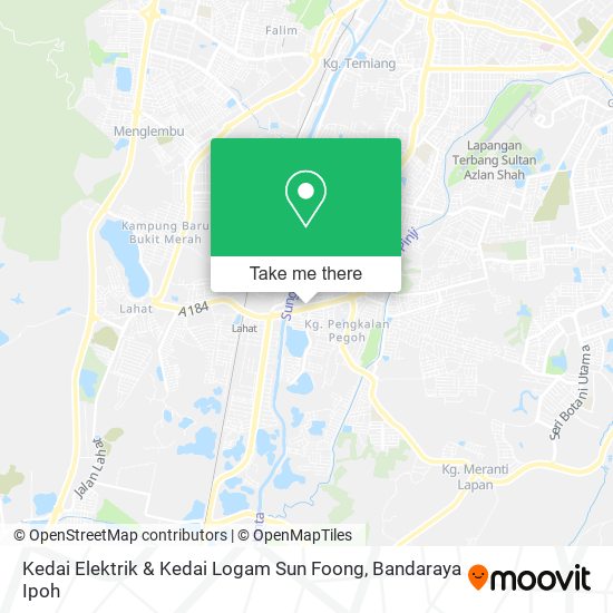 Kedai Elektrik & Kedai Logam Sun Foong map