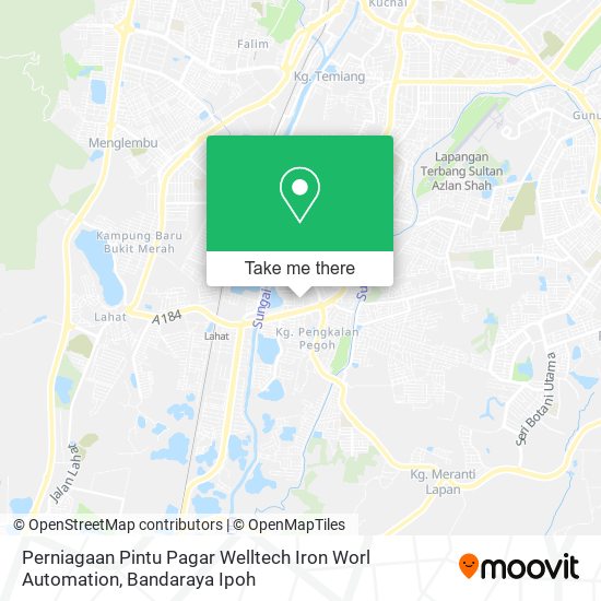Perniagaan Pintu Pagar Welltech Iron Worl Automation map