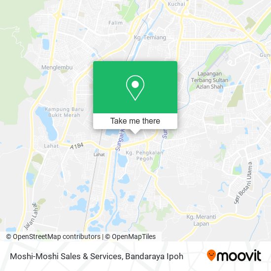 Peta Moshi-Moshi Sales & Services