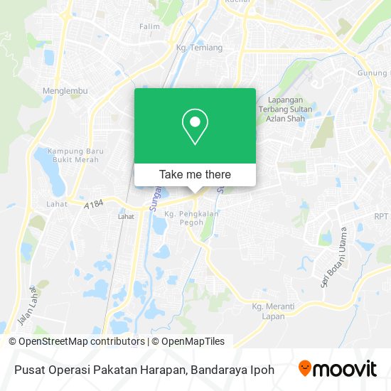 Pusat Operasi Pakatan Harapan map