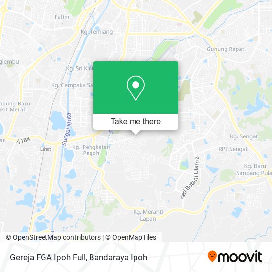 Gereja FGA Ipoh Full map