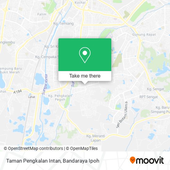 Taman Pengkalan Intan map