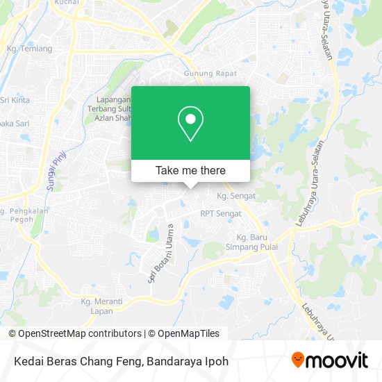 Peta Kedai Beras Chang Feng