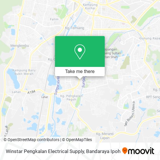 Winstar Pengkalan Electrical Supply map