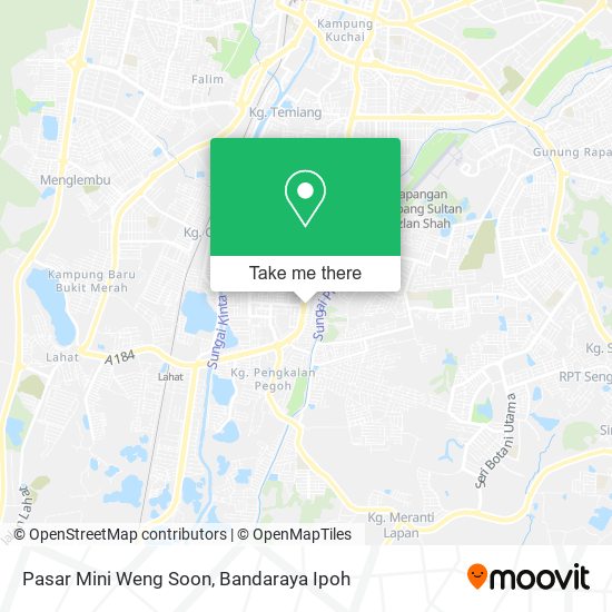 Pasar Mini Weng Soon map