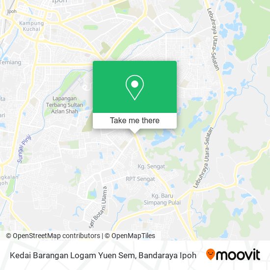 Peta Kedai Barangan Logam Yuen Sem