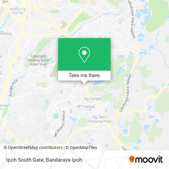 Ipoh South Gate map
