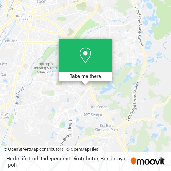 Peta Herbalife Ipoh Independent Dirstributor