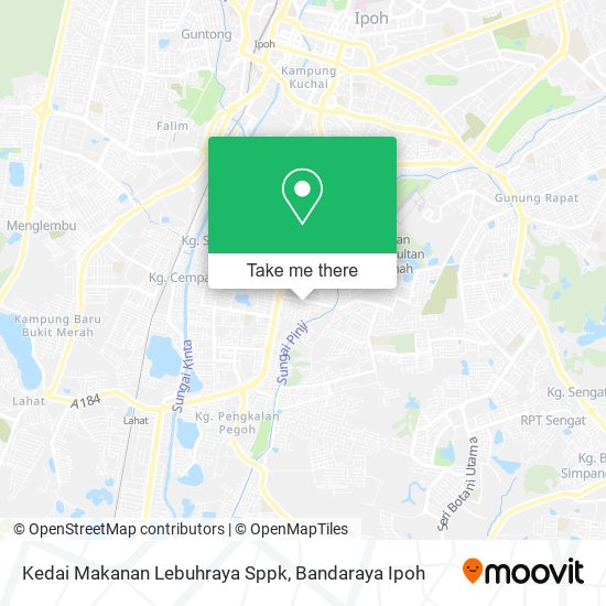 Kedai Makanan Lebuhraya Sppk map