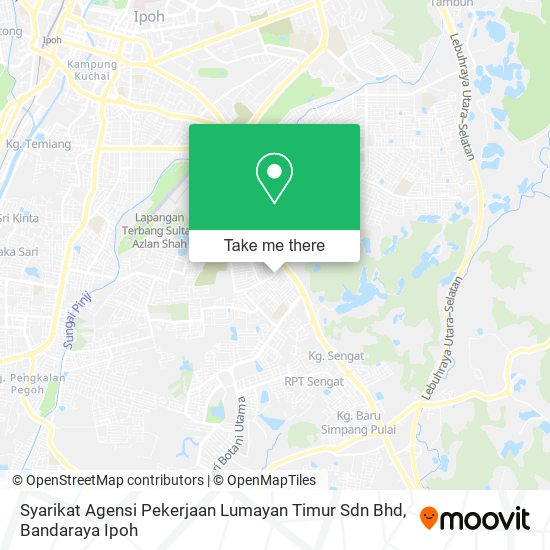 Peta Syarikat Agensi Pekerjaan Lumayan Timur Sdn Bhd