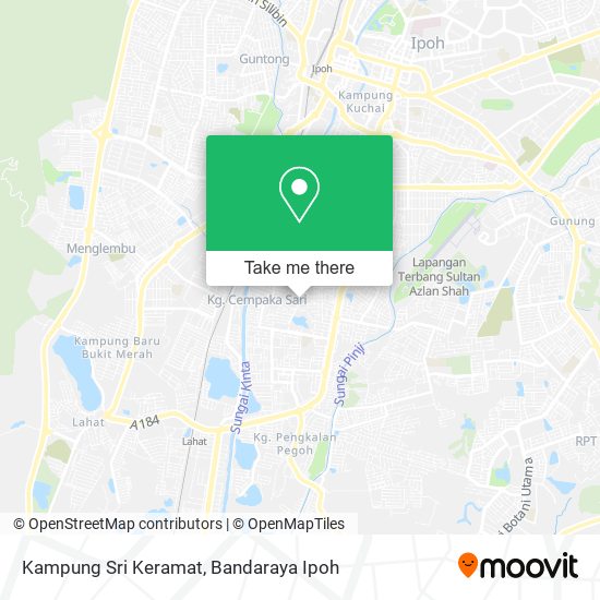 Kampung Sri Keramat map