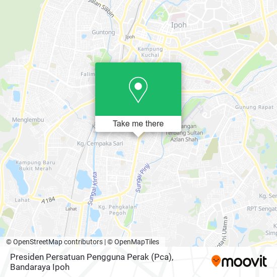 Presiden Persatuan Pengguna Perak (Pca) map