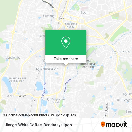 Jiang's White Coffee map