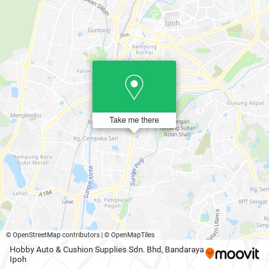Hobby Auto & Cushion Supplies Sdn. Bhd map