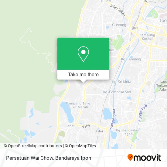 Peta Persatuan Wai Chow