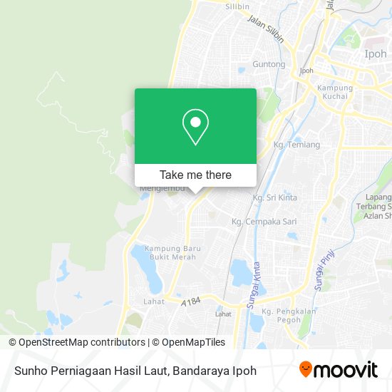 Peta Sunho Perniagaan Hasil Laut