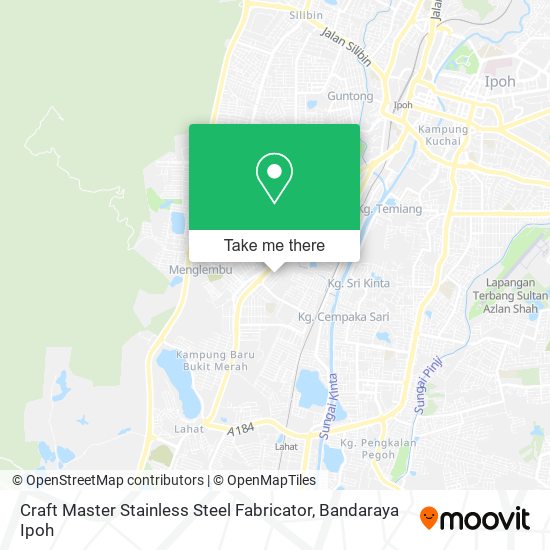 Craft Master Stainless Steel Fabricator map