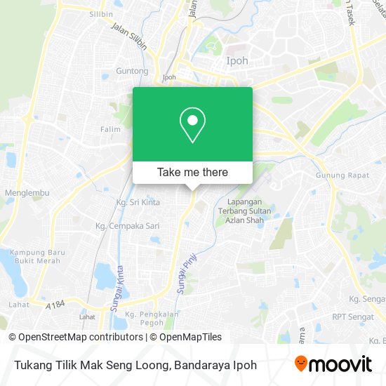Peta Tukang Tilik Mak Seng Loong