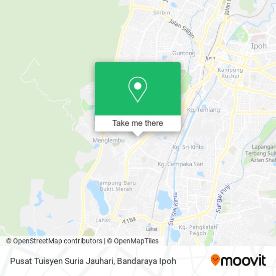 Pusat Tuisyen Suria Jauhari map