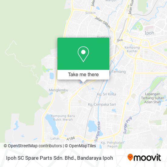Ipoh SC Spare Parts Sdn. Bhd. map