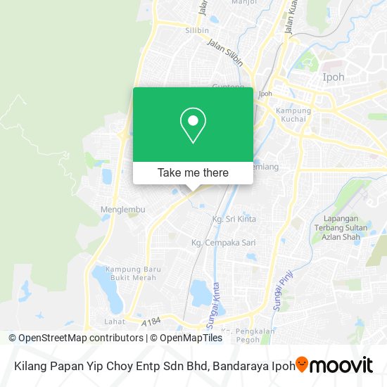 Kilang Papan Yip Choy Entp Sdn Bhd map