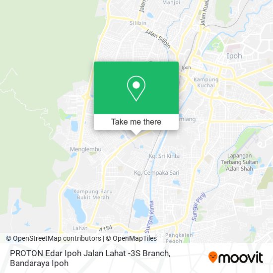 PROTON Edar Ipoh Jalan Lahat -3S Branch map