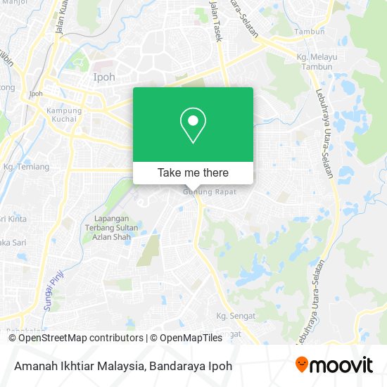Amanah Ikhtiar Malaysia map