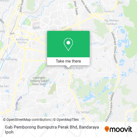 Gab Pemborong Bumiputra Perak Bhd map
