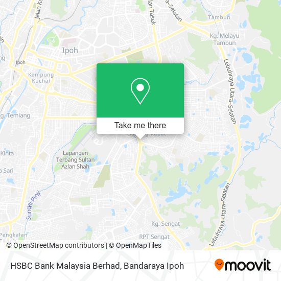 HSBC Bank Malaysia Berhad map