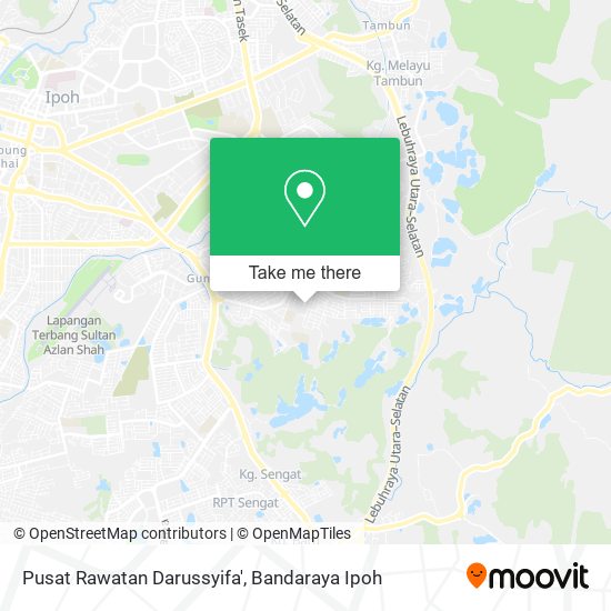Peta Pusat Rawatan Darussyifa'