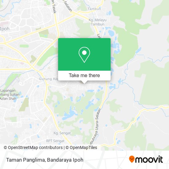 Taman Panglima map