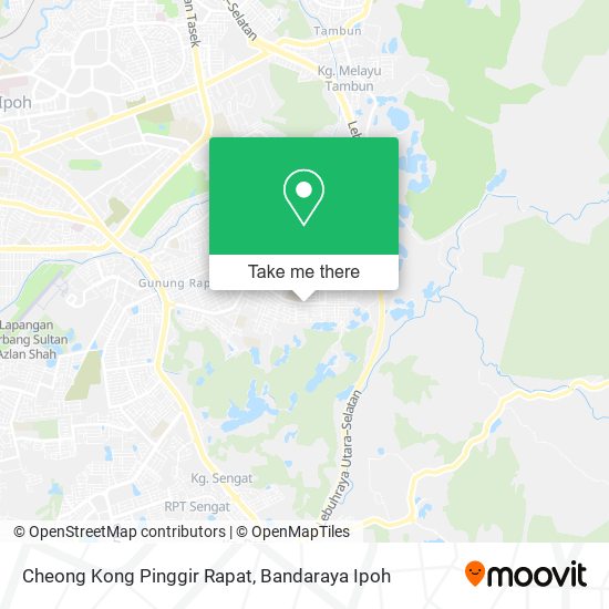 Cheong Kong Pinggir Rapat map