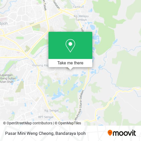 Peta Pasar Mini Weng Cheong