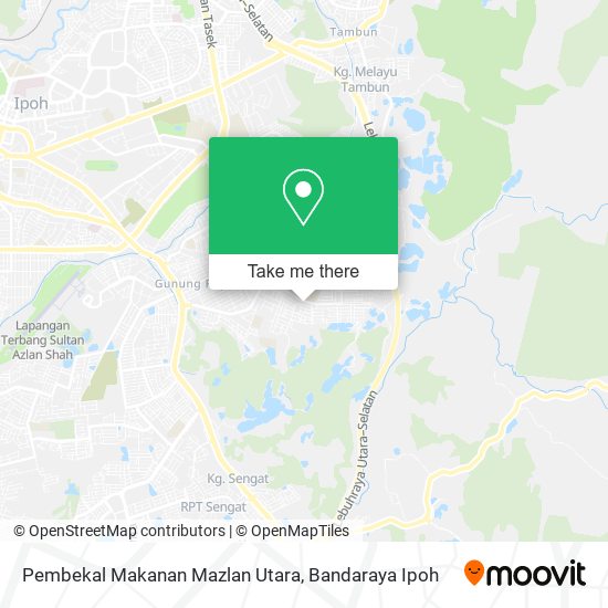 Peta Pembekal Makanan Mazlan Utara