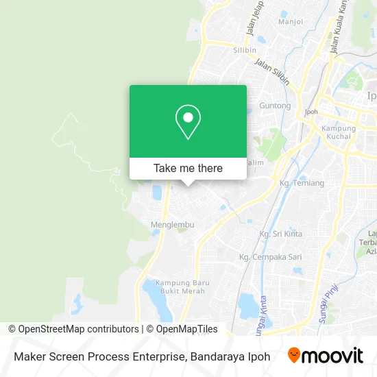 Maker Screen Process Enterprise map