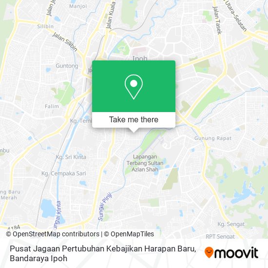Pusat Jagaan Pertubuhan Kebajikan Harapan Baru map