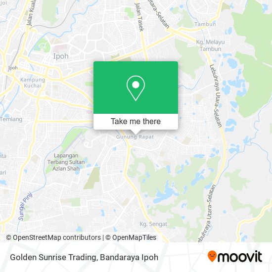 Golden Sunrise Trading map