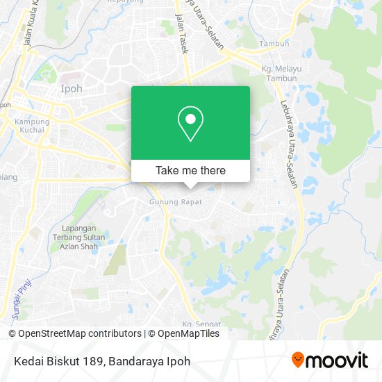 Kedai Biskut 189 map