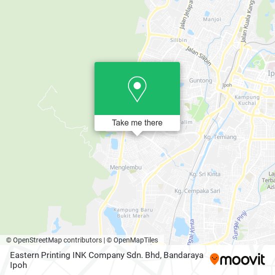 Eastern Printing INK Company Sdn. Bhd map