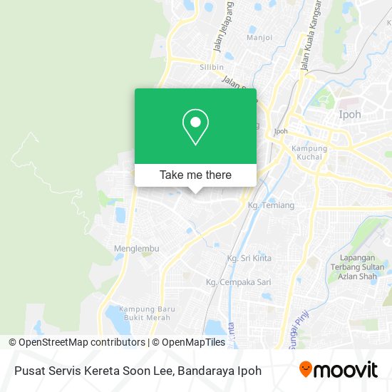 Pusat Servis Kereta Soon Lee map