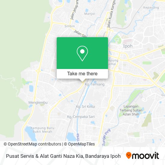 Pusat Servis & Alat Ganti Naza Kia map