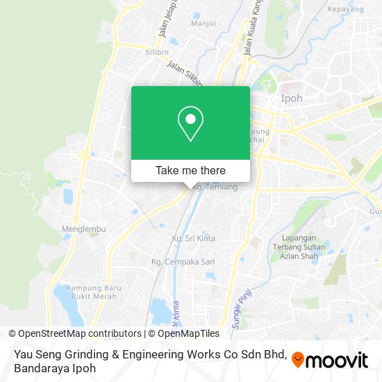Yau Seng Grinding & Engineering Works Co Sdn Bhd map