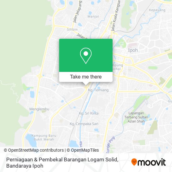 Peta Perniagaan & Pembekal Barangan Logam Solid