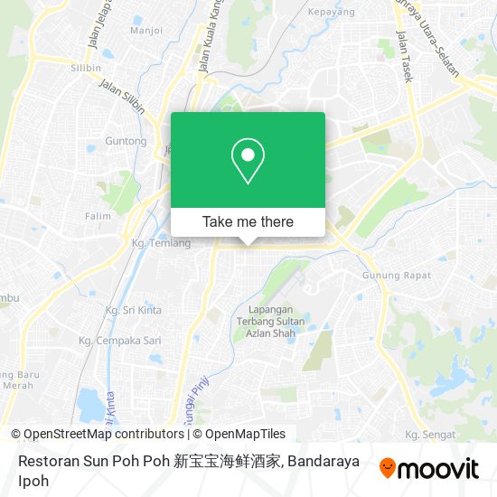 Restoran Sun Poh Poh 新宝宝海鲜酒家 map