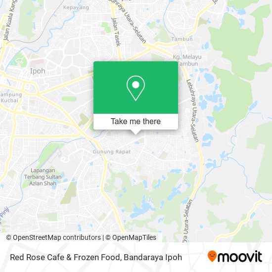 Red Rose Cafe & Frozen Food map