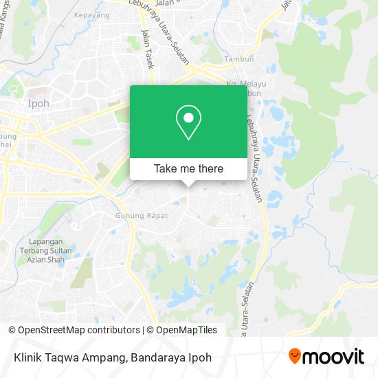 Klinik Taqwa Ampang map